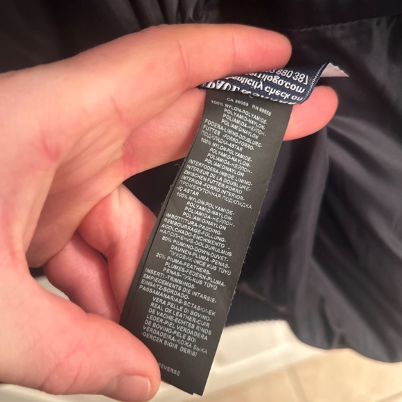 Paul & Shark 700 Fill Goose Down Puffer Jacket w/ Leather Trim - Picture 5 of 14